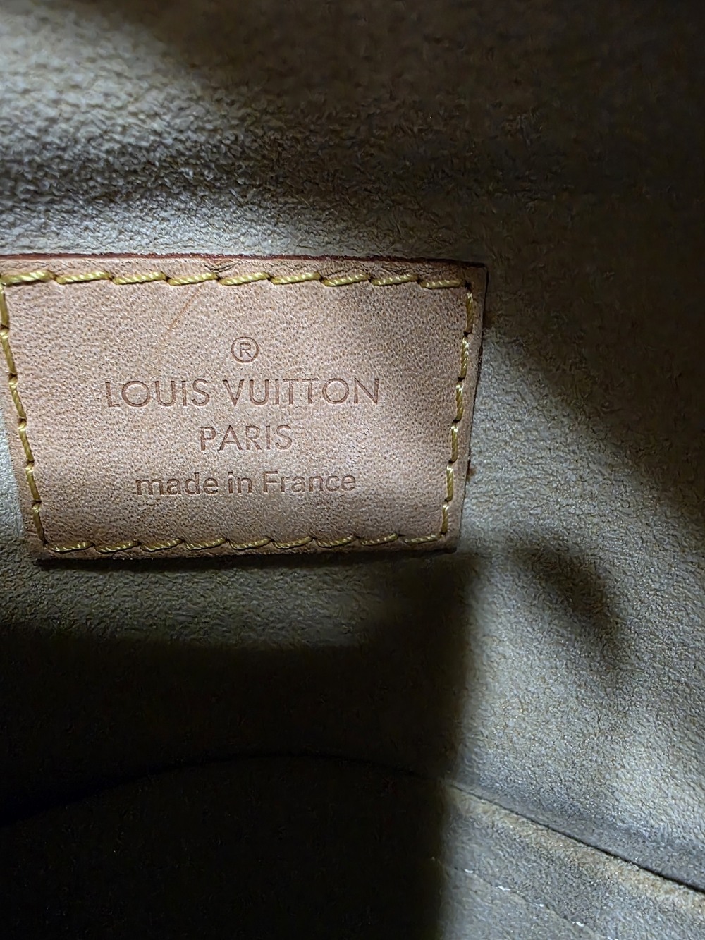 Louis Vuitton Monogram Canvas Shoulder Bag in Brown - Picture 9 of 15